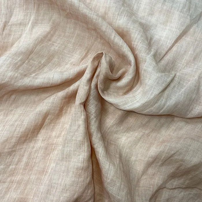 Vải lanh trắng cotton Blend